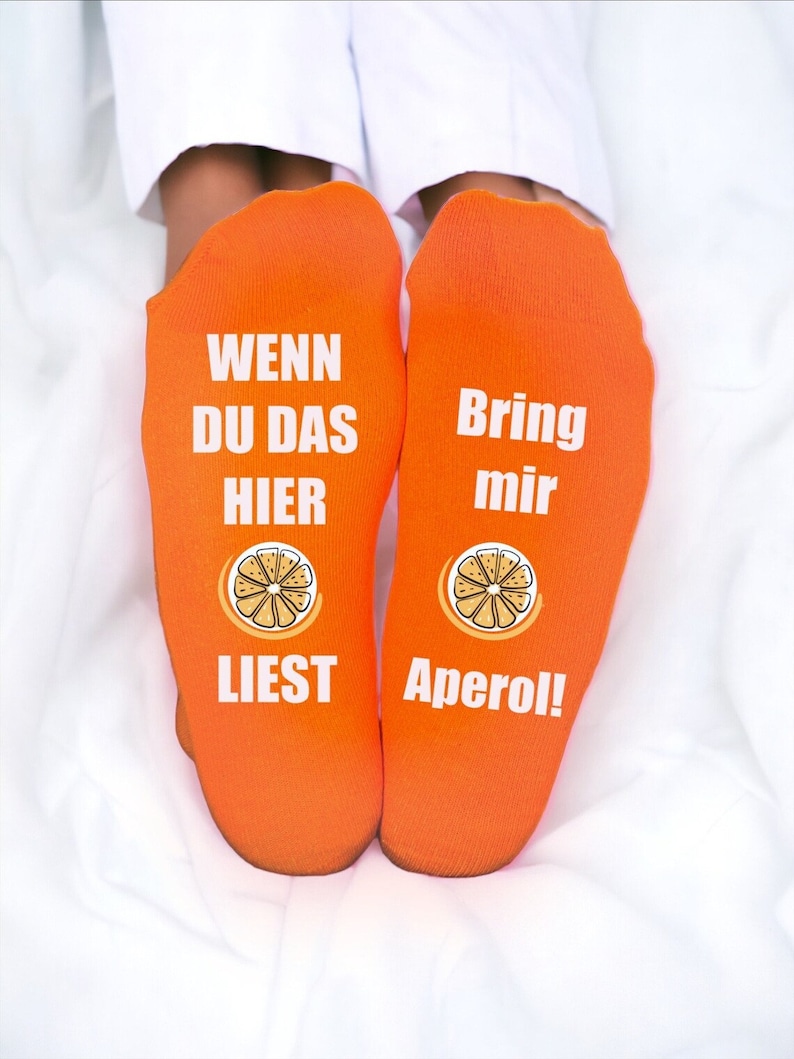 Vatertag Geschenk Auszeitsocken Bring mir Gin Tonic, Entspannung, Sprüche Socken Bild 9