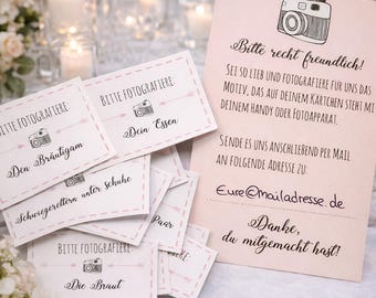Wedding Photo Game | Wedding Photo Game PDF | Game for Guests | Print & Download