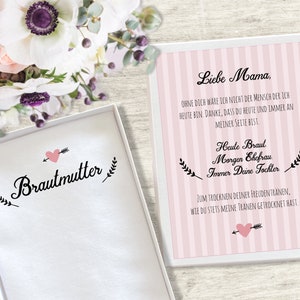Fazzoletto per la madre della sposa