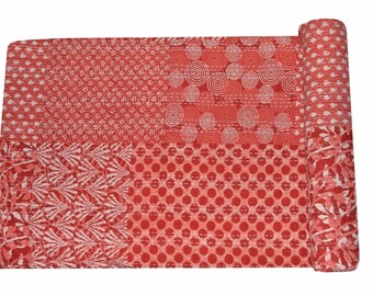 handcrafted mashroo single quilt with filler - indigo & asopalav