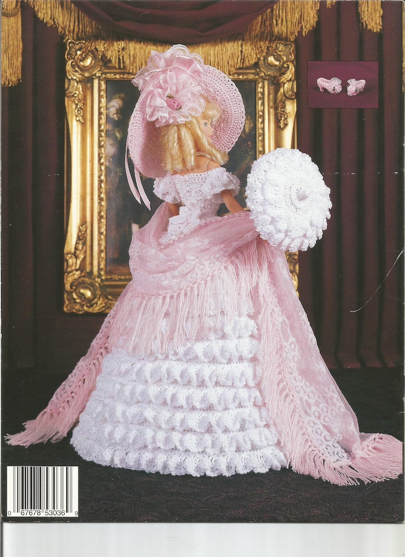 Crochet Collector Costume Old South Gown
