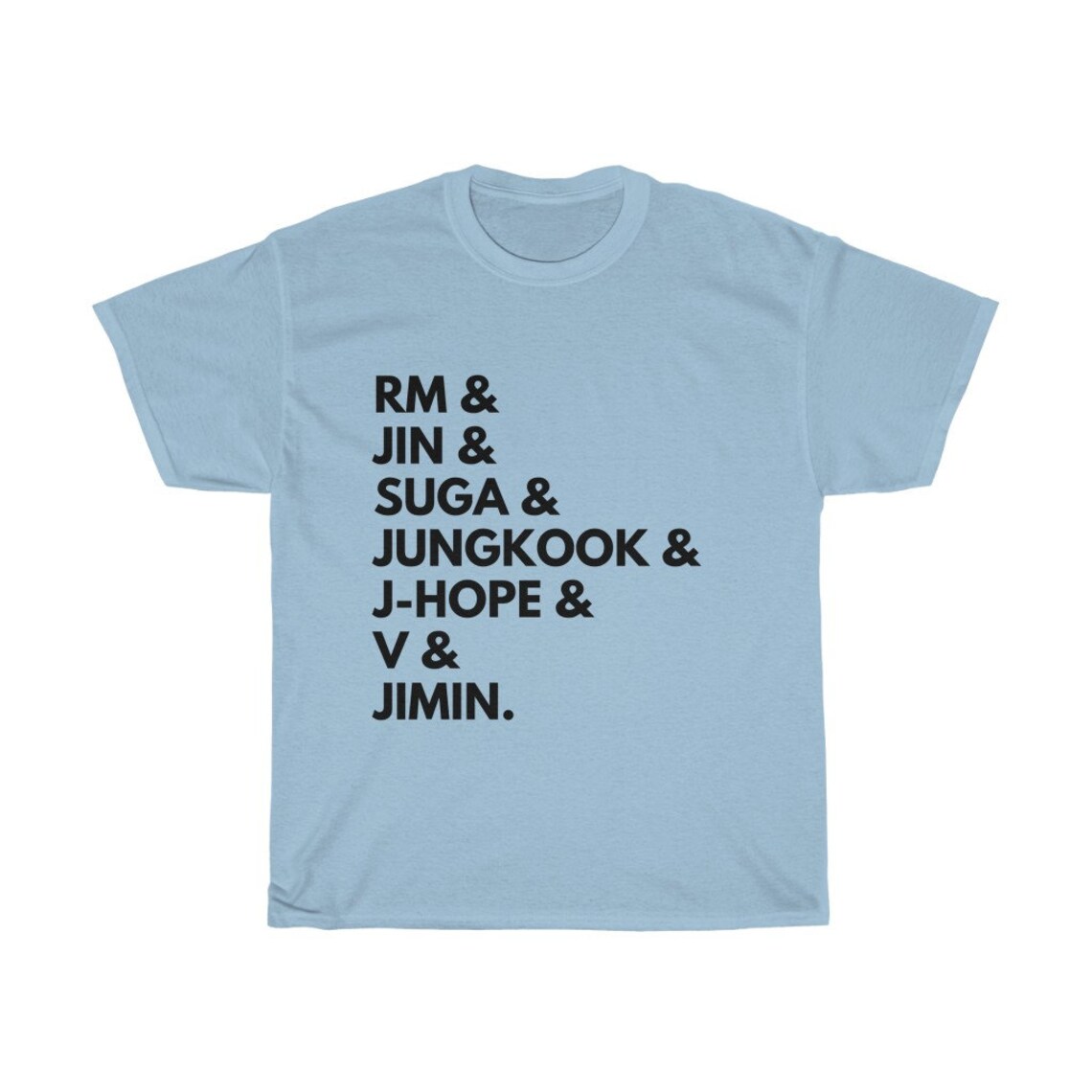 BTS Shirt Bangtan Sonyeondan T-Shirt Bangtan Boys Shirt | Etsy