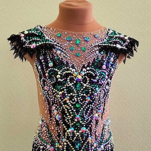 Rhythmic gymnastics leotard