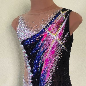 Rhythmic gymnastics leotard