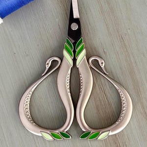 Silver Swan Scissors 4.1 Inch Stainless Steel Snippers