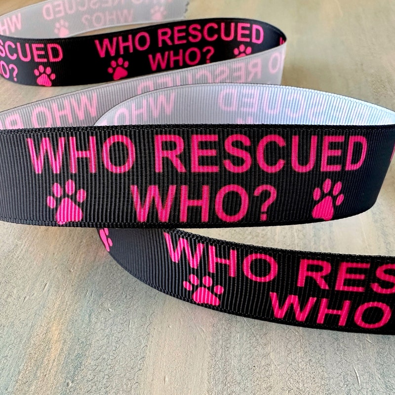Who Rescued Who - Etsy