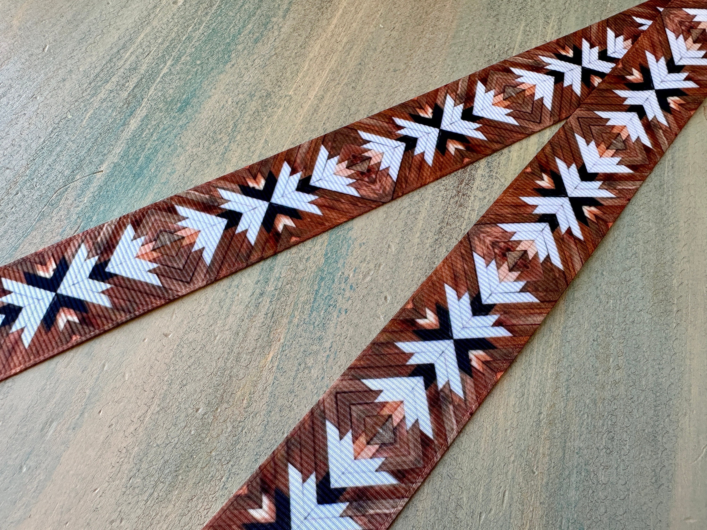 Trival Ribbon Tribal Journey Brown Grosgrain Ribbon 10mm 16mm 25mm - Etsy