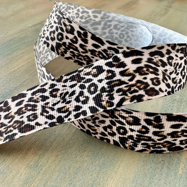 Jungle Grosgrain Ribbon 10mm 16mm 25mm Cheetah Fur Animal Print Ribbon Safari Theme Party Decor Jaguar Leopard