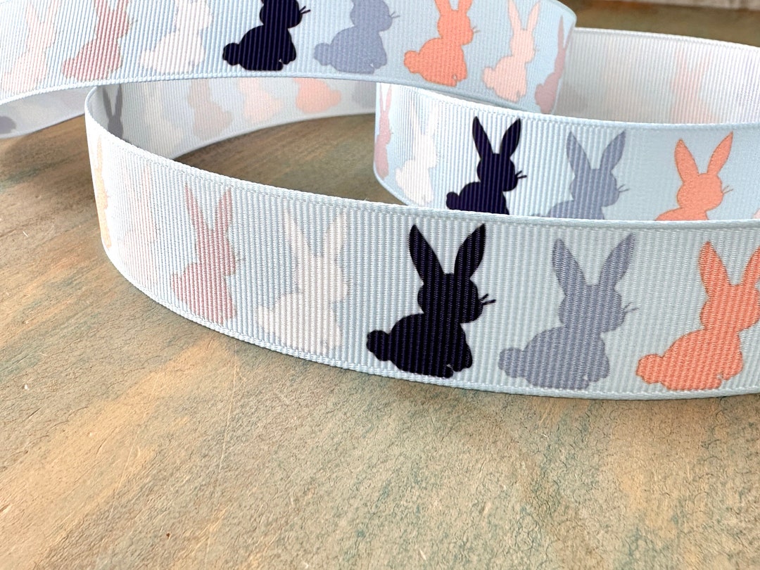 Rabbit Blues Grosgrain Ribbon 10mm 16mm 25mm - Etsy