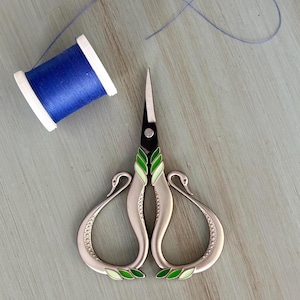 Silver Swan Scissors 4.1 Inch Stainless Steel Snippers
