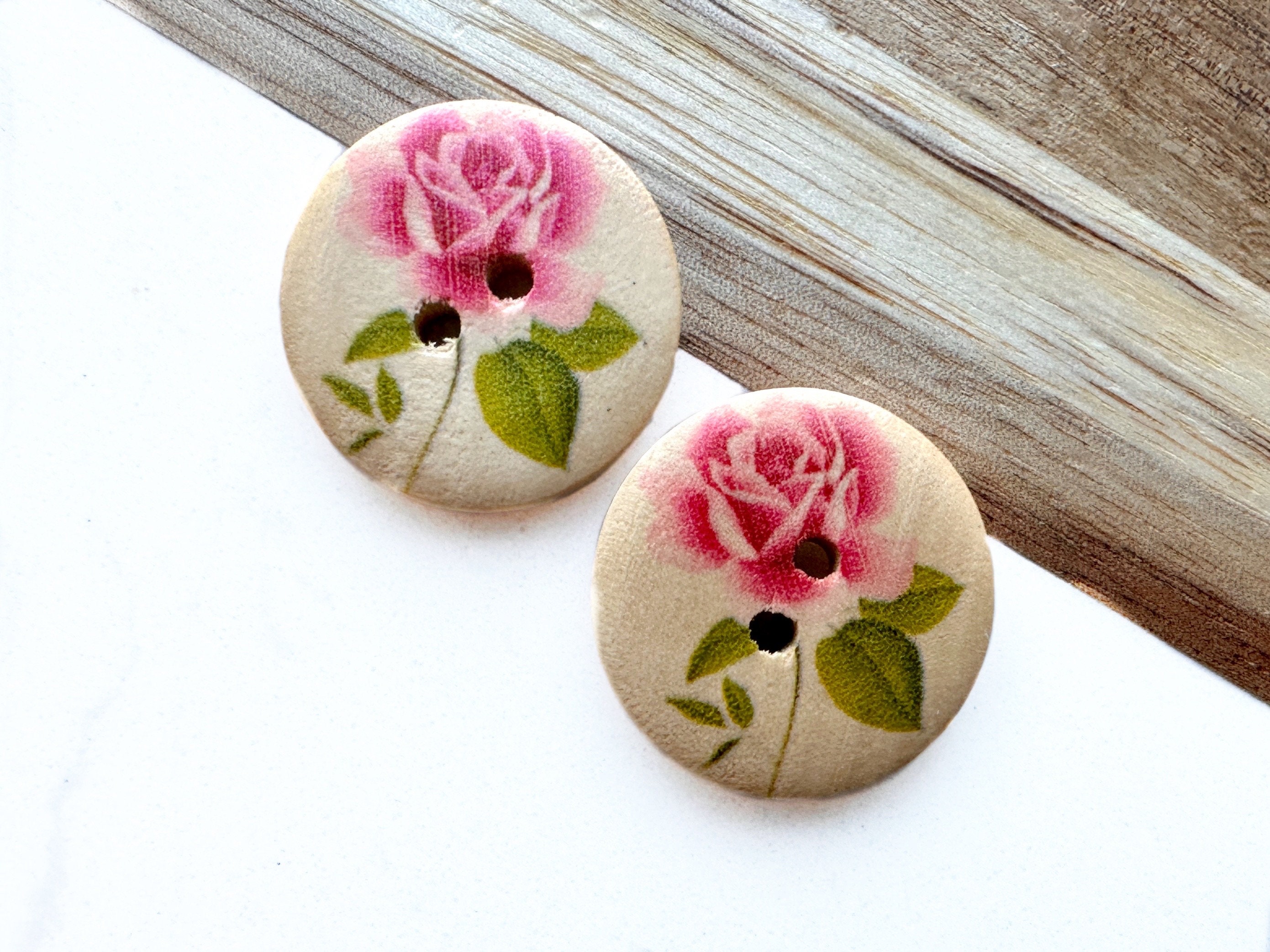 トップス Rose flower motif cardigan pink Rose flower motif cardigan | Treat ürself