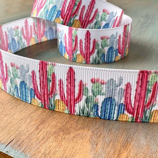 Cactus Grosgrain Ribbon 16mm width