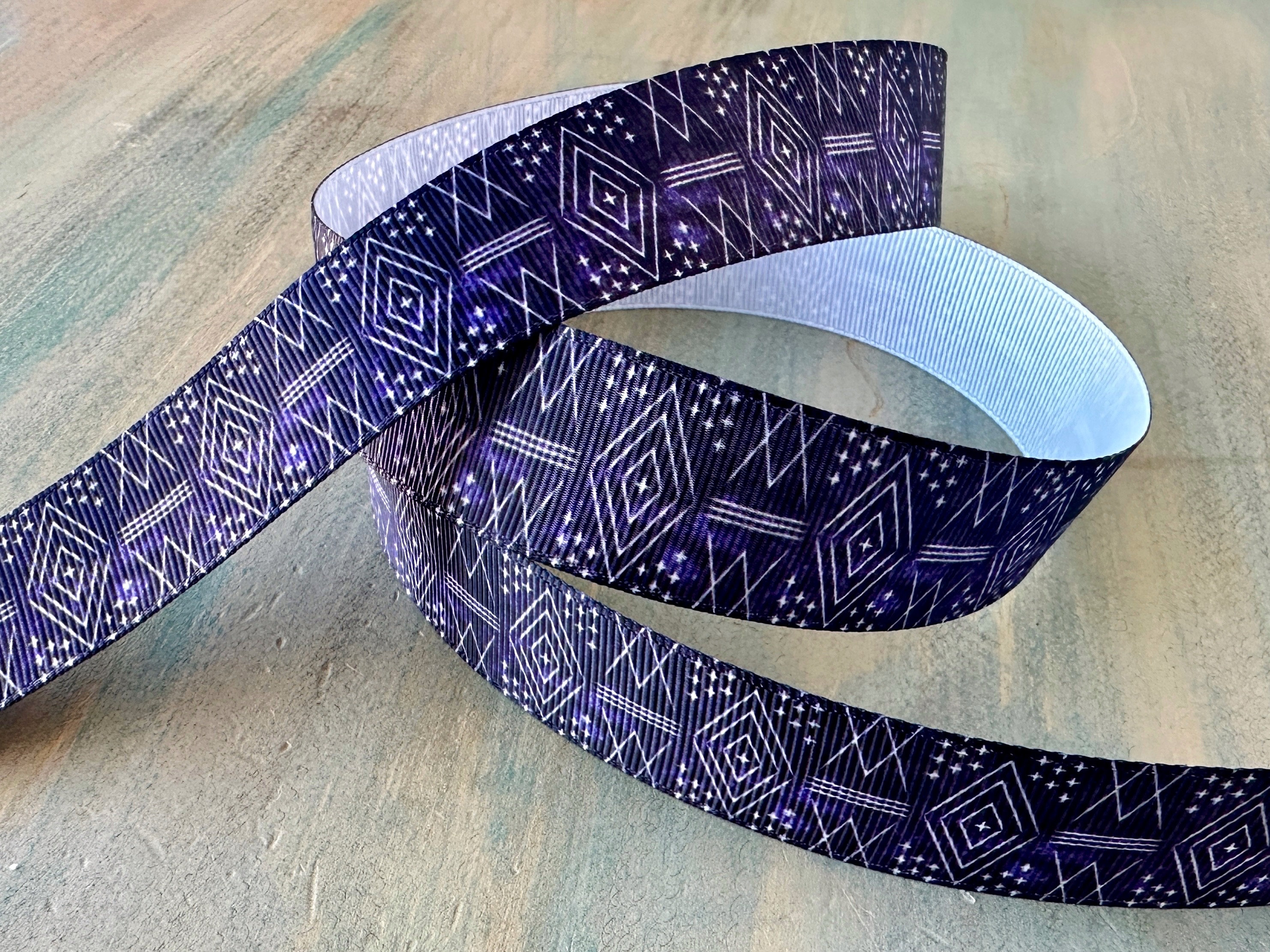 Ancient Art Navy Grosgrain Ribbon 16mm 25mm - Etsy