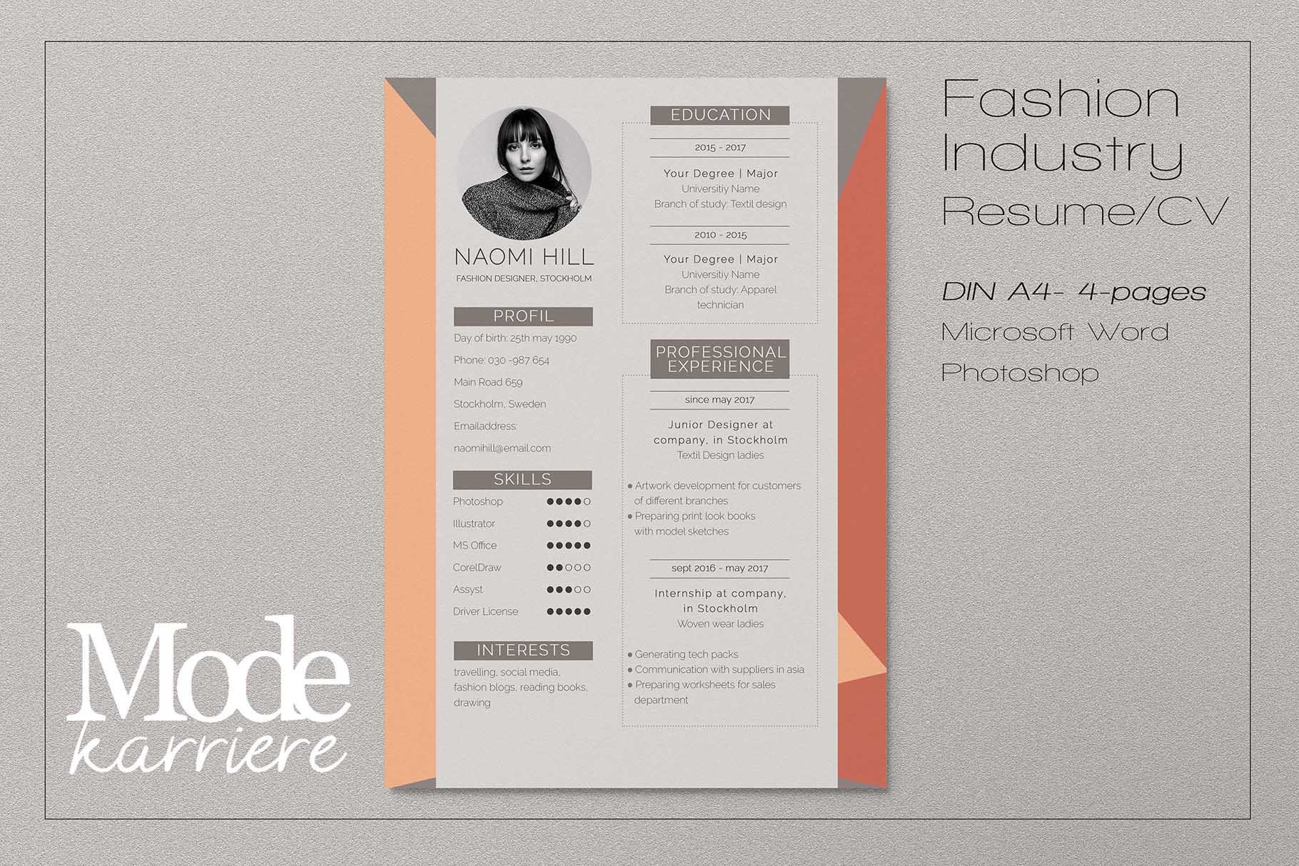 Buy Application Template for Designers Fashion Online in India Etsy