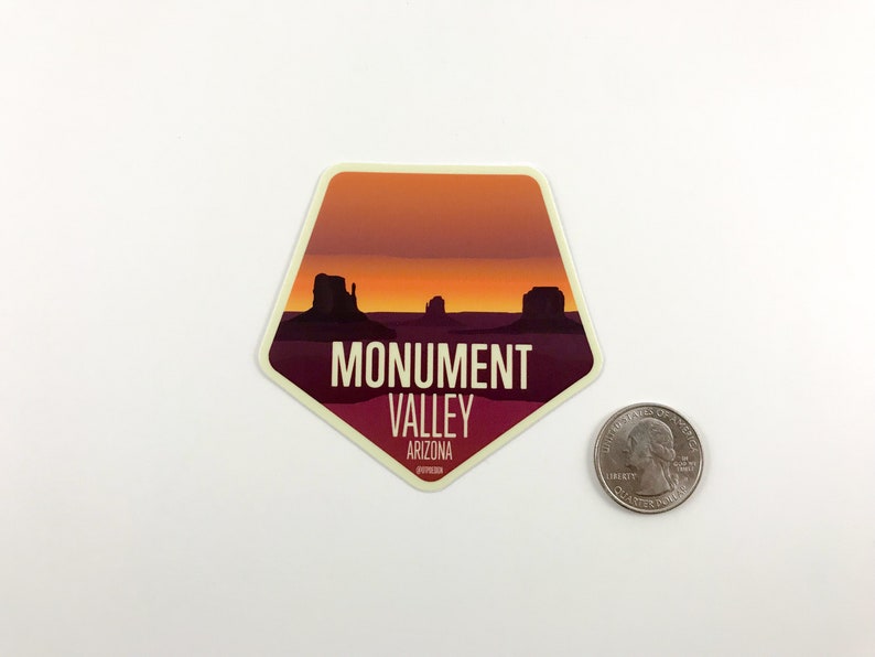 Water Bottle Laptop Car Decal Gift Idea | Grand Canyon Antelope Canyon Monument Valley Arizona Vinyl Sticker Set All 4