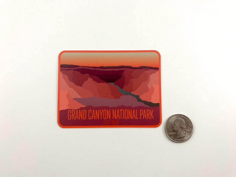Water Bottle Laptop Car Decal Gift Idea | Grand Canyon Antelope Canyon Monument Valley Arizona Vinyl Sticker Set All 4