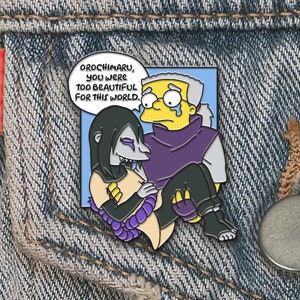 Too Beautiful for This World Pin