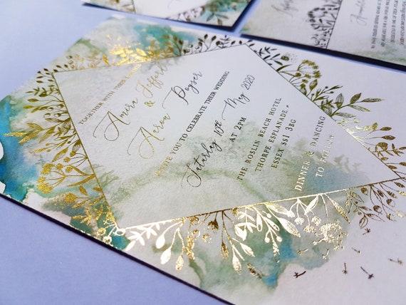 amore foil printed dress