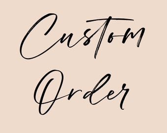 Custom invitation sample for colour envelope