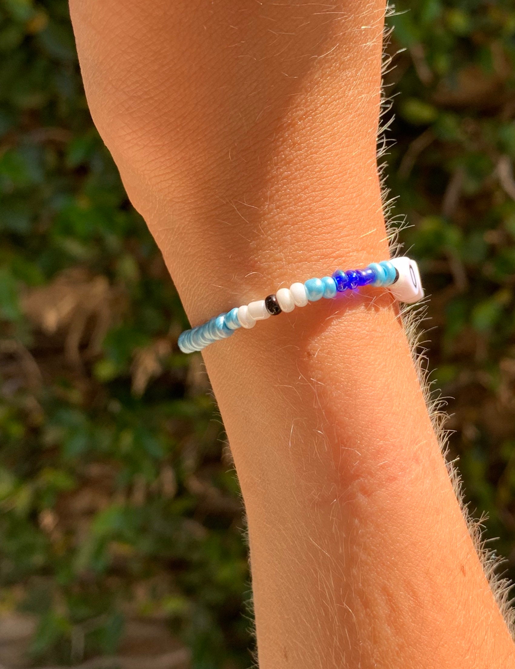 Outer Banks Seed Bead Trendy Bracelet OBX Pink/green Etsy