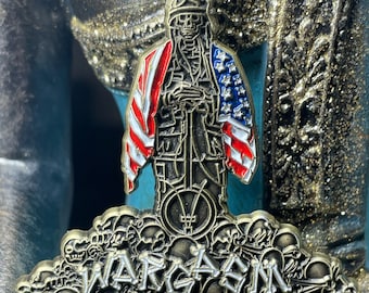 Wargasm - 3D Pin - ( Billy Strings ) ( Multiple Variants )