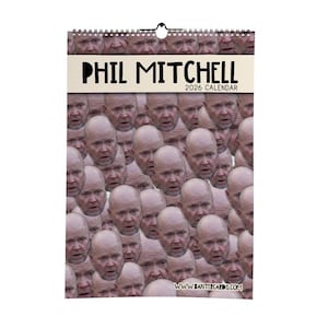 Phil Mitchel 2026 Calendar - Funny Calendar - Funny Planer