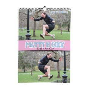 Matt Hancock 2026 Calendar - Funny Calendar - Funny Planer
