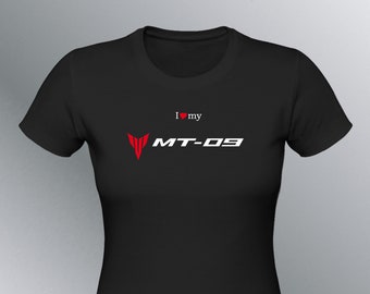 T-shirt Femme MT-09 MOTARDE moto MT09