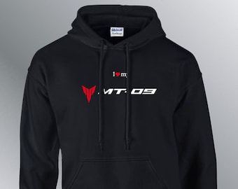 Sweatshirt Hoodie MT-09 biker motorcycle MT09 sweater hooded sweatshirt