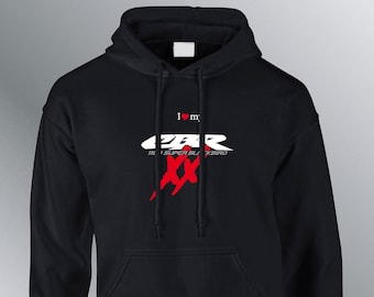 Motorcycle Hoodie Sweatshirt CBR XX 1100 Super Blackbird sweater hooded sweatshirt