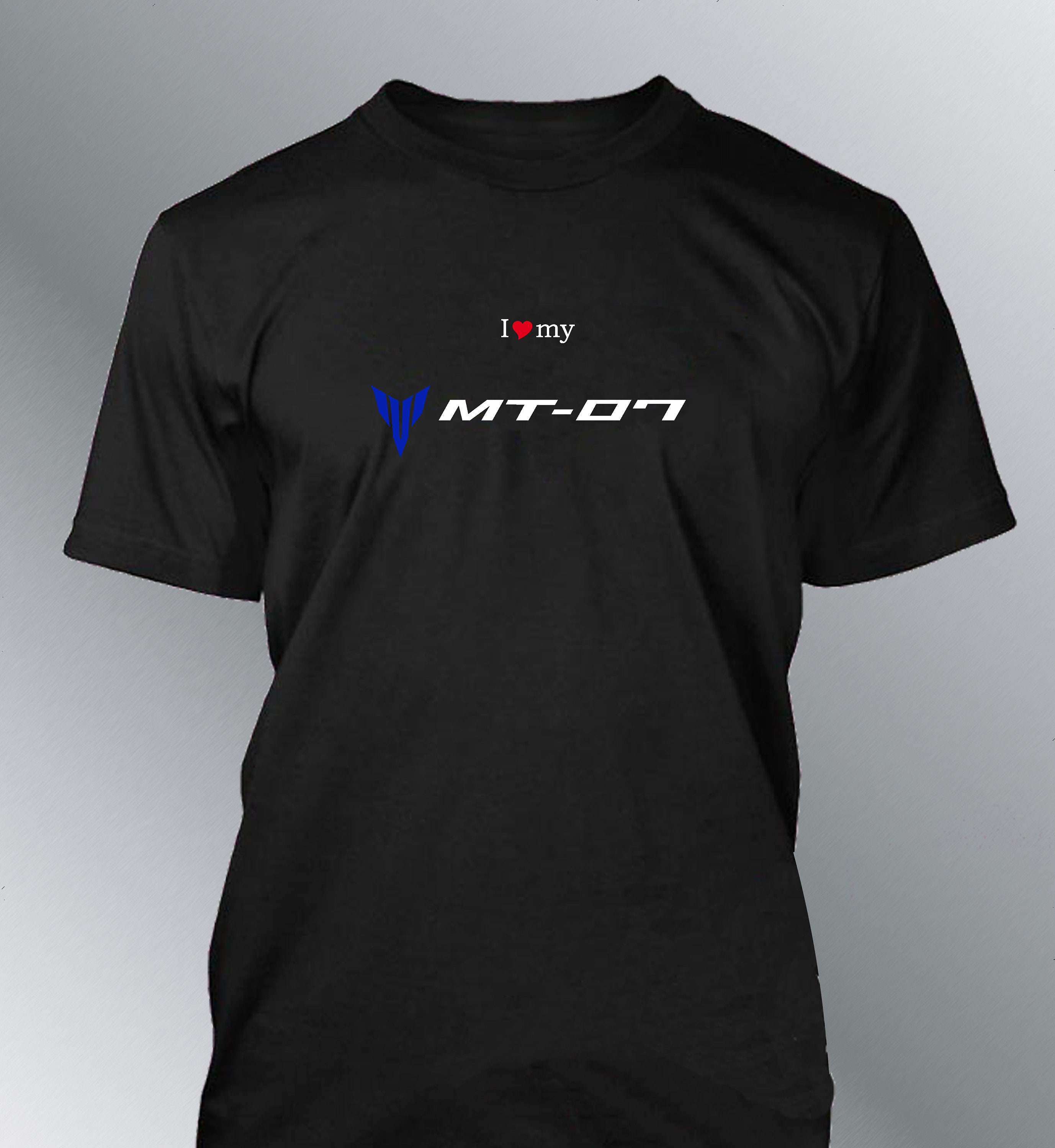 Men's T-shirt MT-07 BIKER Motorcycle MT07 - Etsy