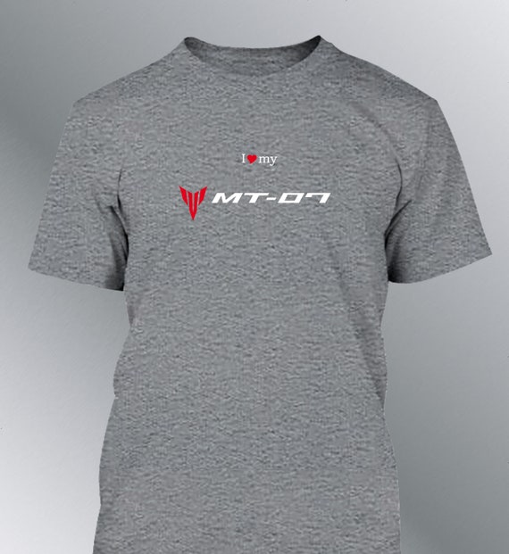 T-shirt Homme Motard Gris – USA – Taille M – Coton – Look Rétro Et Sportif
