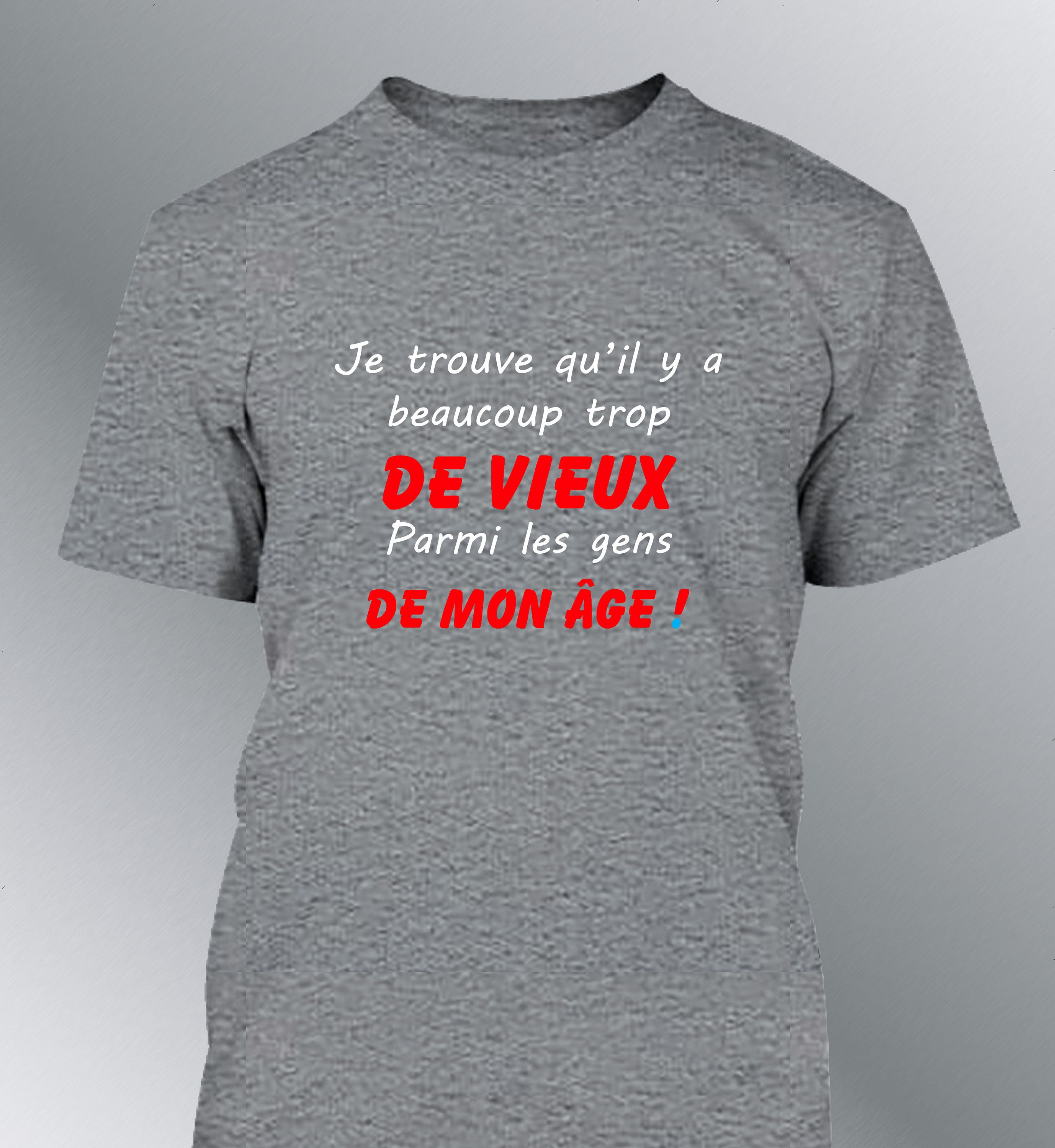 T-shirt Drôle "Je Me Trompe Souvent Pour Un Adulte" - Citation Rétro - Coton - Neuf Avec étiquettes