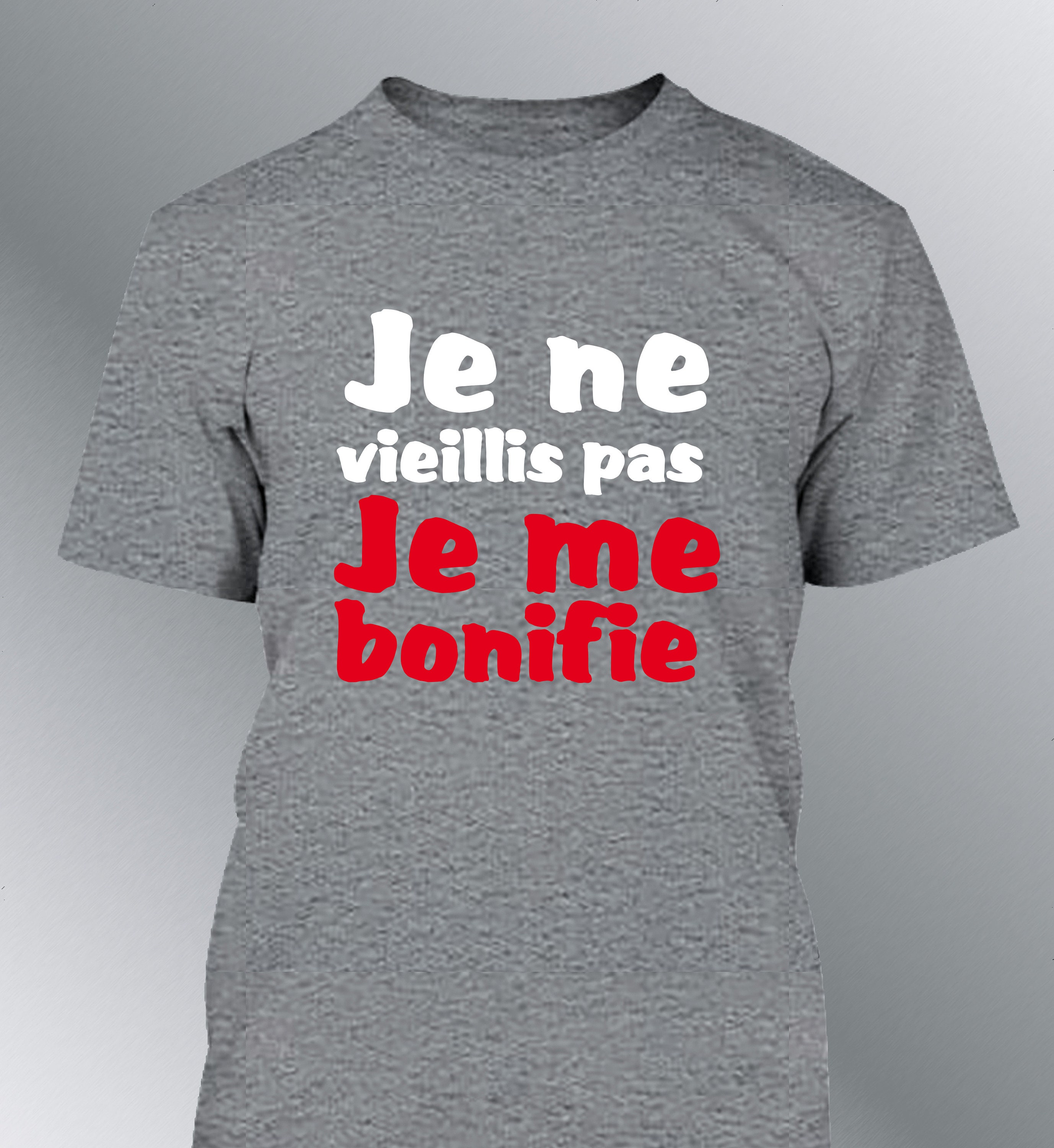 T-Shirt Humour "Je Ne Vieillis Pas, Je Prends De La Valeur" - Cadeau Anniversaire Ou Retraite Drôle