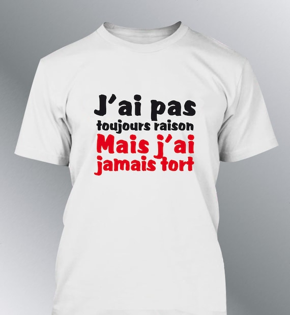 Tee shirt blague sale
