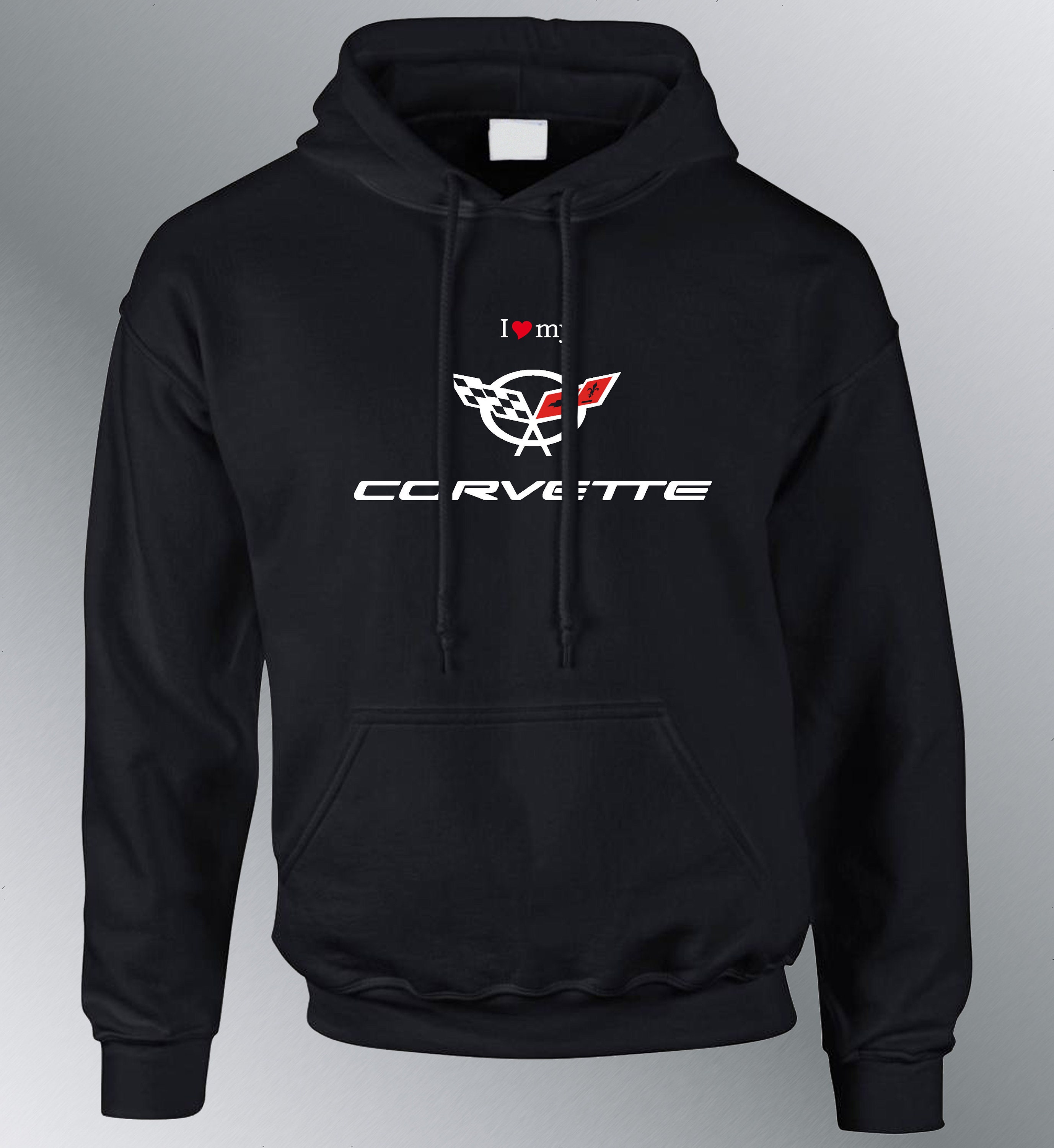 Sweat shirt Hoodie auto Corvette C3 C4 C5 C6 C7 C8 sweater sweatshirt capuche stingray muscle car youngtimer vintage Etsy France