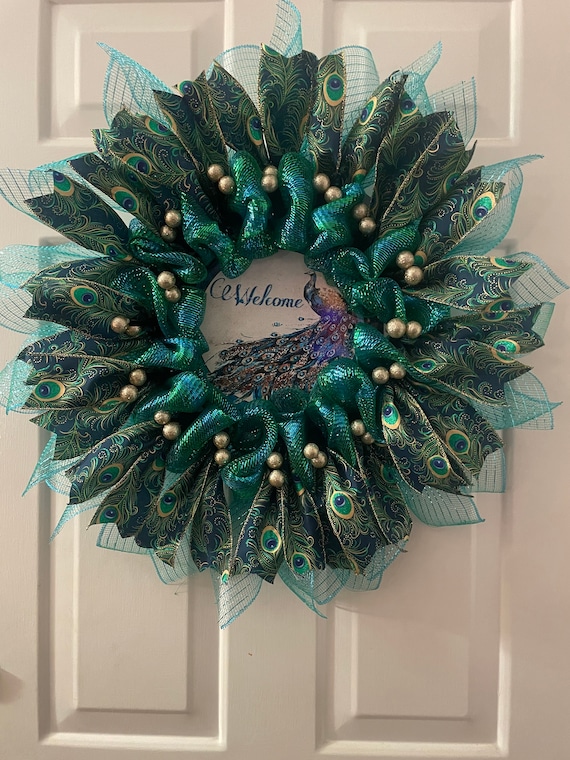 Peacock Wreath, All Occasion Wreath