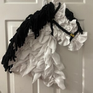 Horse Wreath, Horse Wall Hanger, Equestrian Decor