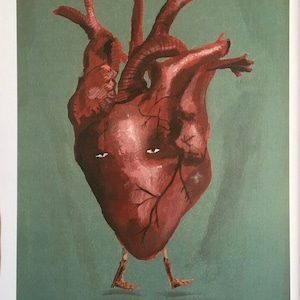Herz Illustration, Herz Malerei, Herz Druck, Herz Kunst, Herz Kunstdruck, Herz Poster, Herz Kunstdruck, Herz, Kunstdruck, Herz Zeichnung
