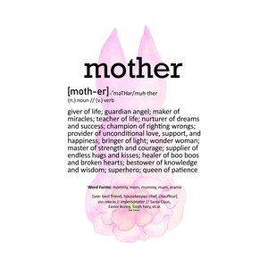 Tarjetas imprimibles del Día de la Madre Feliz con citas y refranes inspiradores / Descarga de imágenes de impresiones digitales de arte caprichoso
