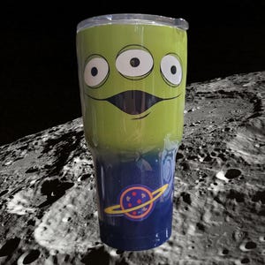 Toy Story Alien - Bicchiere ispirato agli omini verdi