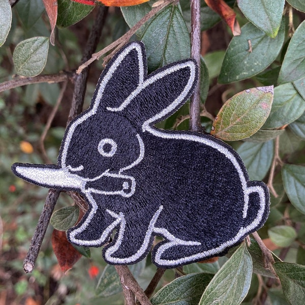 Patch brodé couteau