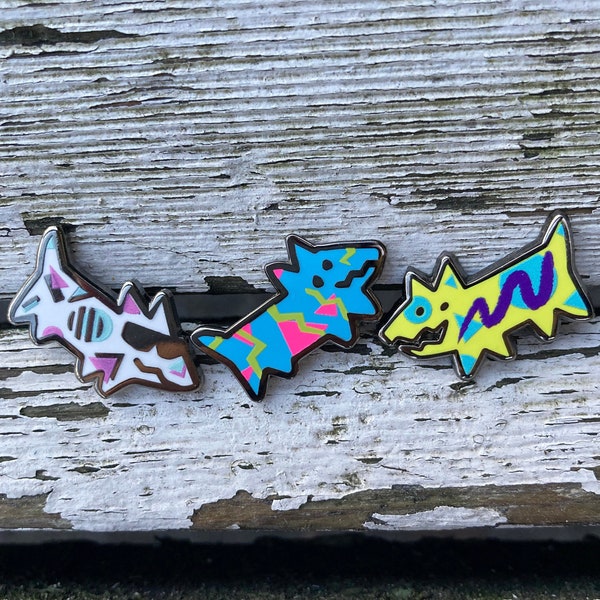 Tiny radical dog pins