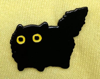 Little Blobcat enamel pin