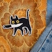 Knifecat embroidered patch 