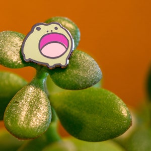 Little Screamin Frog Enamel Pin image 2