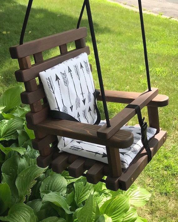 wooden swing for kids