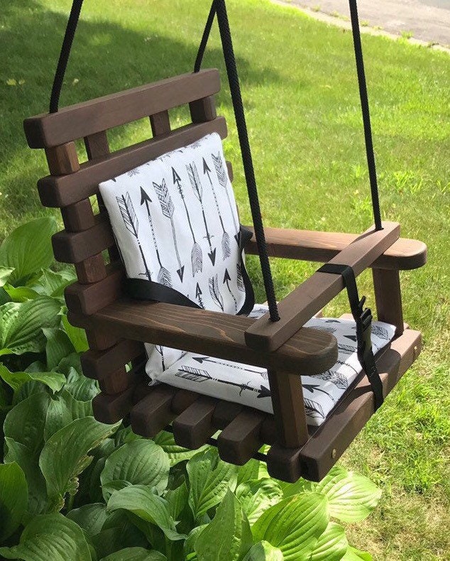 Baby Swing Toddler Swing Child Swing Tree Swing Porch Swing Outdoor Swing Wooden Swing Hand Made Swing Indoor Swing