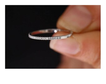 Fine zircon ring, in 925 silver