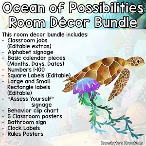 Ocean of Possibilities Room Décor Bundle